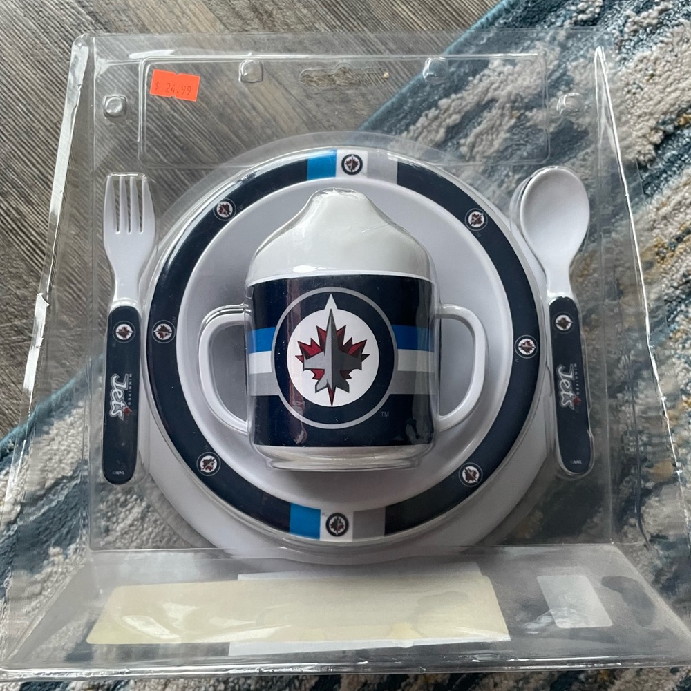 Winnipeg Jets baby dishes